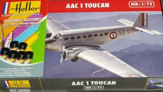 Heller 1/72 AAC.1 Toucan - Starter Kit image