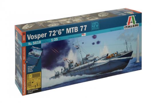 Italeri 1/35 Vosper 72'6" MTB 77 image