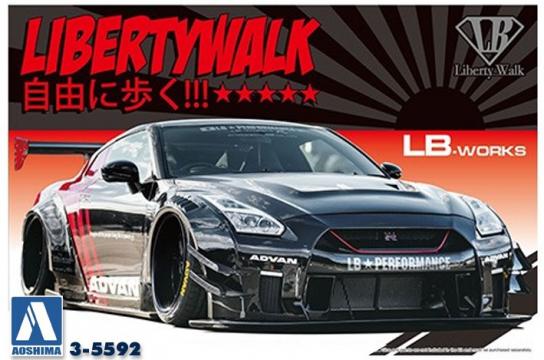 Aoshima 1/24 Liberty Works R35 GT-R Type-2 Version 2 image