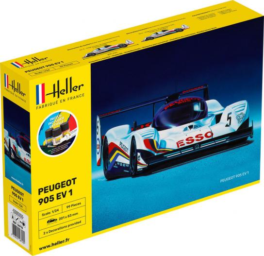 Heller 1/24 Peugeot 905 EV 1 - Starter Kit image