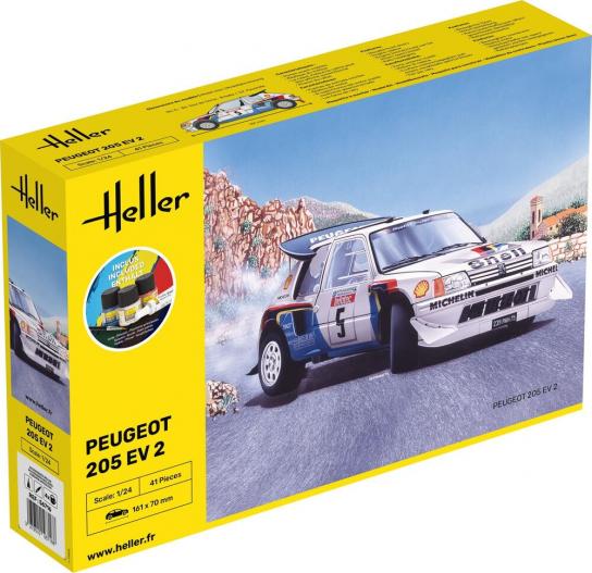 Heller 1/24 Peugeot 205 EV 2 - Starter Kit image