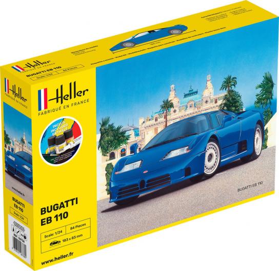 Heller 1/24 Bugatti EB 110 - Starter Kit image