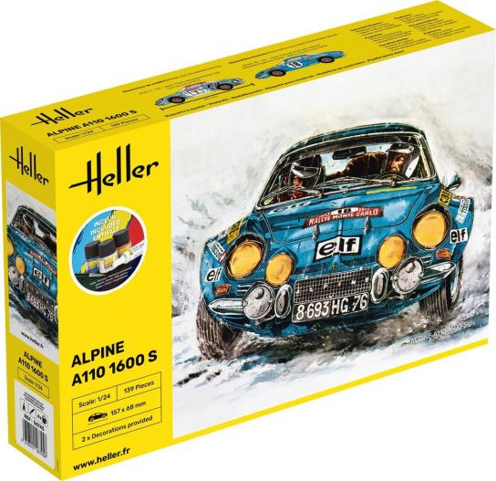 Heller 1/24 Alpine A110 (1600) - Starter Kit image