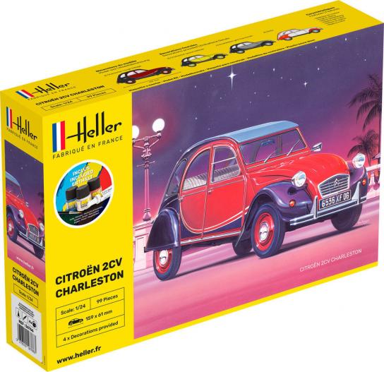 Heller 1/24 Citroen 2CV Charleston - Starter Kit image