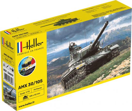 Heller 1/72 AMX 30/105 - Starter Kit image