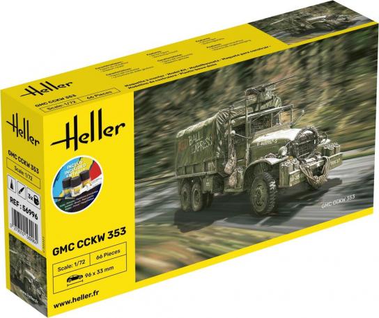 Heller 1/72 GMC CCKW 352 - Starter Kit image