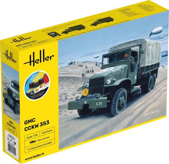 Heller 1/35 GMC US-Truck - Starter Kit image