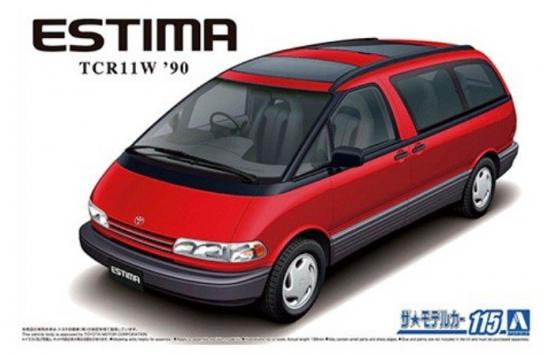 Aoshima 1/24 Toyota Estima Twin Moon Roof image