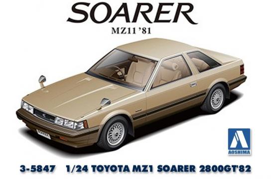Aoshima 1/24 Toyota MZ1 Soarer 2800GT '82 image