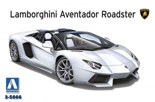 Aoshima 1/24 Lamborghini Aventador Roadster image