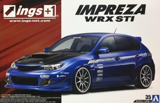 Aoshima 1/24 Ings GRB Impreza WRX STI 2010 image