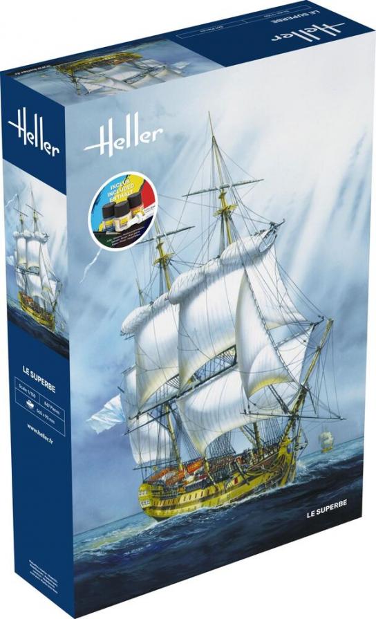 Heller 1/150 Le Superbe - Starter Kit image