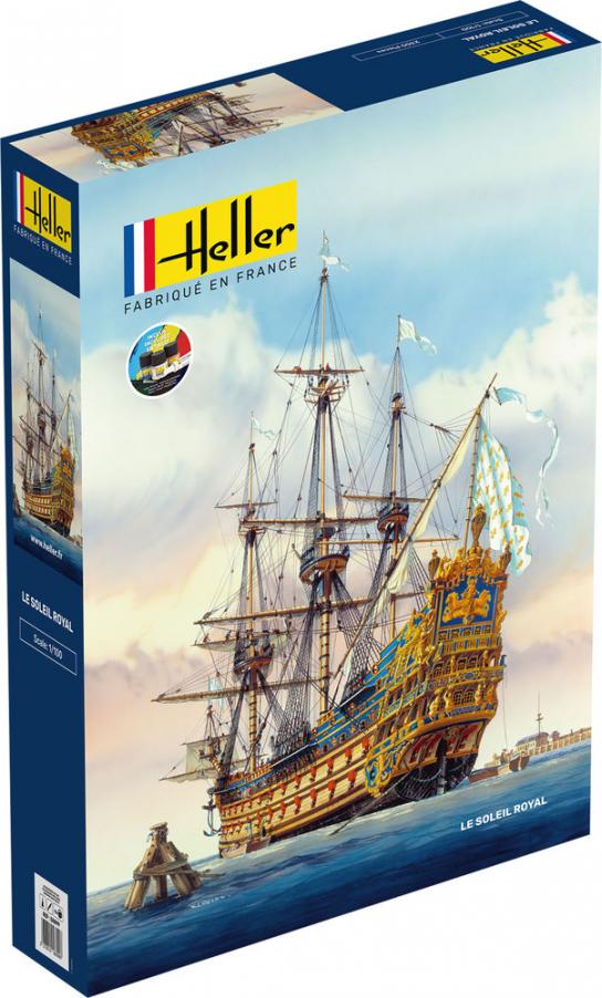 Heller 1/100 Le Soleil Royal - Starter Kit image