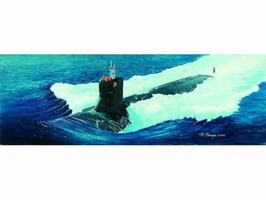 Trumpeter 1/144 Sea Wolf Submarine USS image