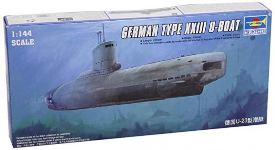 Trumpeter 1/144 German Type XXIII U-Boat image