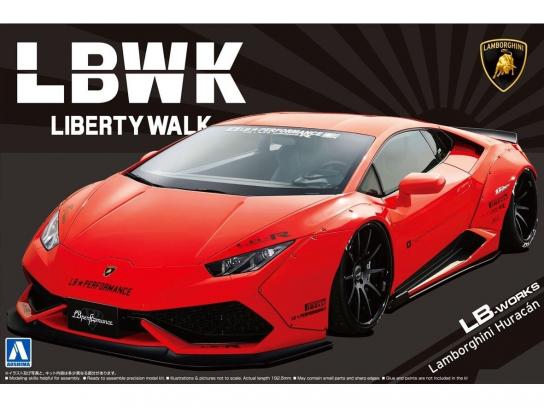 Aoshima 1/24 Lamborghini Huracan Liberty Walk Ver.1 image