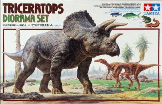 Tamiya 1/35 Triceratops Diorama image