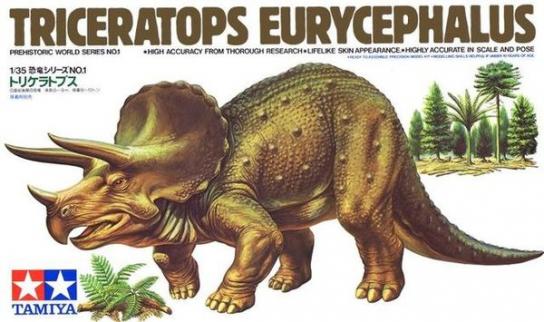 Tamiya 1/35 Triceratops Eurycephalus image