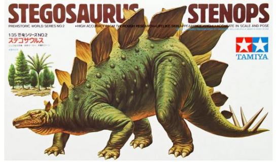 Tamiya 1/35 Stegosaurus Stenops Dinosaur image