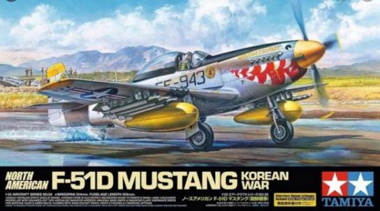 Tamiya 1/32 F-51D Mustang North American "Korean War" image