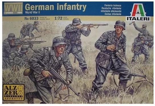Italeri 1/72 German Infantry WWII image