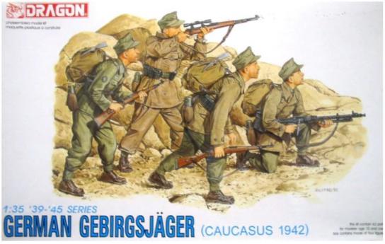 Dragon Models 1/35 German Gebirgsjager (Caucasus 1942) image
