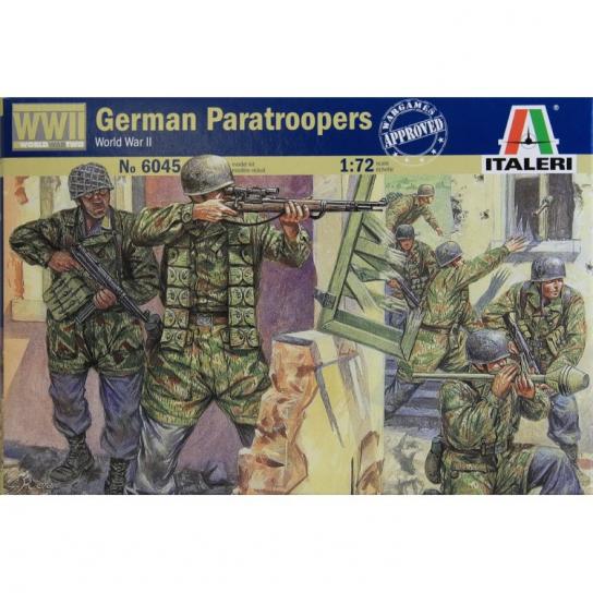 Italeri 1/72 WWII German Paratroopers image