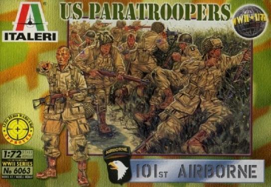 Italeri 1/72 WWII US Paratroops image