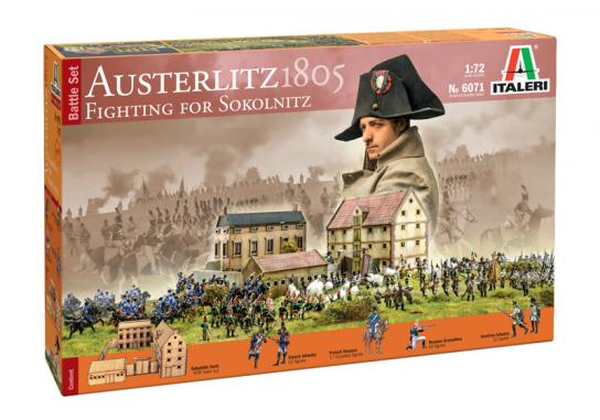 Italeri 1/72 Austerlitz 1805 Battle Set 'Fighting for Sokolnitz' image