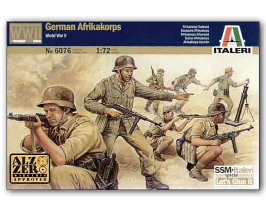 Italeri 1/72 WWII Afrika Corps image