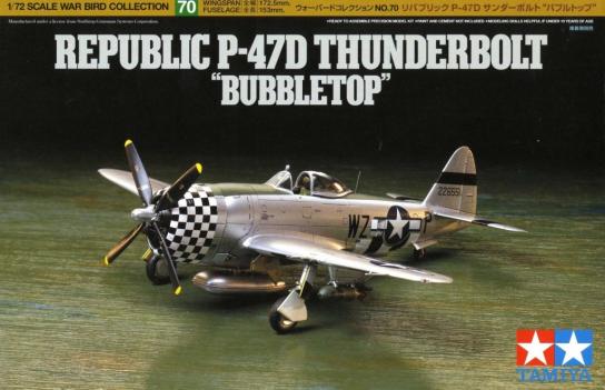 Tamiya 1/72 P-47D Bubbletop image