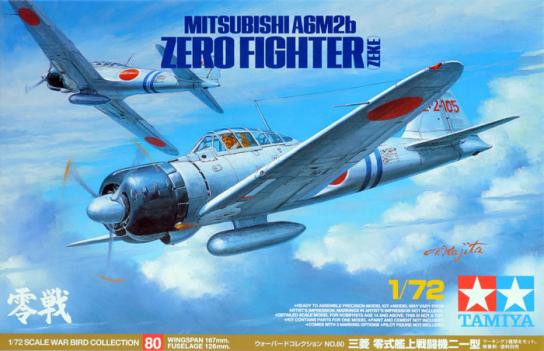 Tamiya 1/72 A6M2b Zero Fighter Zeke image