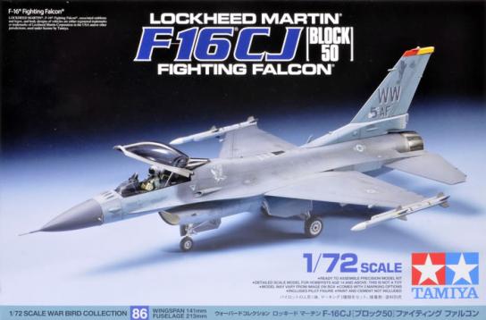 Tamiya 1/72 F-16CJ Fighting Falcon image