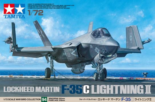 Tamiya 1/72 Lockheed Martin F-35C Lightning II image