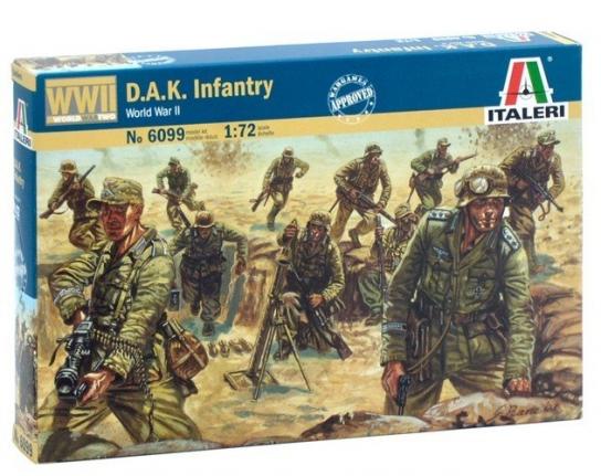 Italeri 1/72 D.A.K. Infantry WWII image