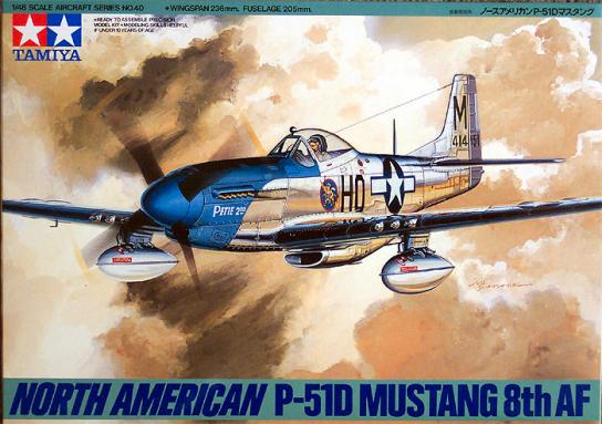 Tamiya 1/48 North American P-51D Mustang 8th AF image