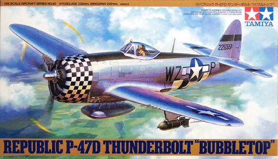 Tamiya 1/48 P-47D Thunderbolt Bubbletop image