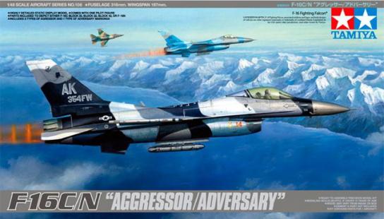 Tamiya 1/48 F-16C/N Aggressor/Adversary image