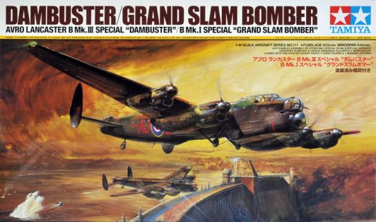 Tamiya 1/48 Avro Lancaster Grand Slam Bomber Mk.II Special "Dambuster" image