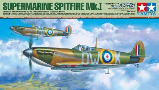 Tamiya 1/48 Supermarine Spitfire Mk.I image