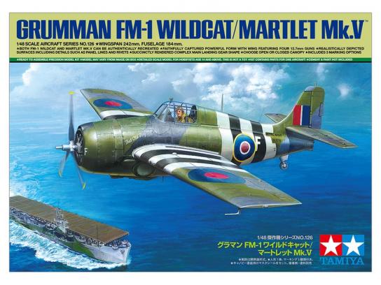 Tamiya 1/48 Grumman FM-1 Wildcat/Martlet image