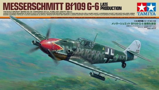 Tamiya 1/48 Messerschmitt Bf109 G-6 Late Model image