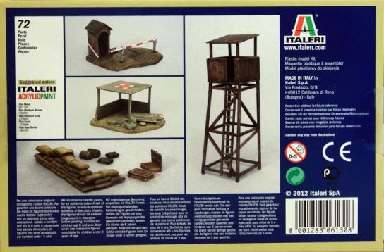 Italeri 1/72 Battlefield Buildings image