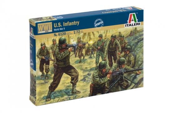 Italeri 1/72 WWII American Infantry image