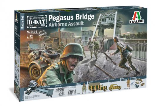 Italeri 1/72 Pegasus Bridge Battle Set image