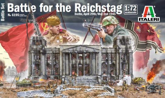 Italeri 1/72 1945 Battle for the Reichstag "Battleground Series" image