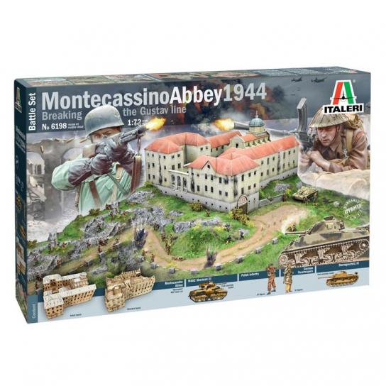 Italeri 1/72 Montecassino Abbey 1944 Diorama Set image