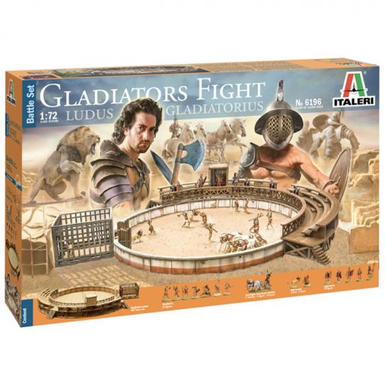 Italeri 1/72 Gladiators Fight Battle Set image