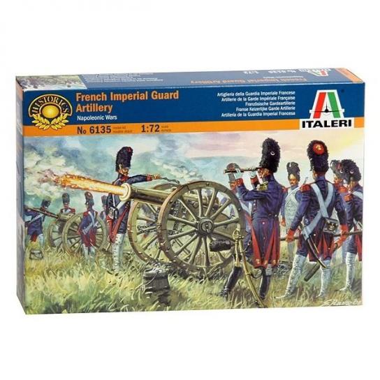 Italeri 1/72 French Imperial Guard Artillery Napoleonic Wars image