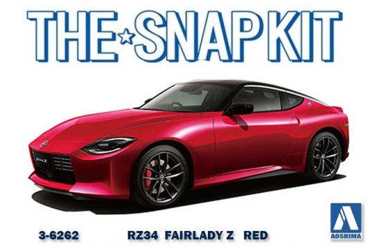 Aoshima 1/32 Nissan Fairlady Z RZ34 Carmine Red - Snap Kit image